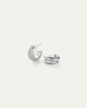 MINI LENNON HOOP EARRING - Silver