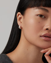 MINI LENNON HOOP EARRING - Silver