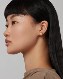 MINI SUNDRA EARRING - Gold