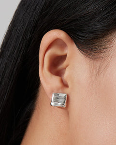 MINI SUNDRA EARRINGS - Silver