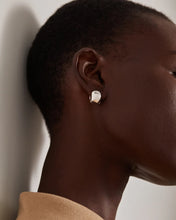 MINI GEMMA HOOPS - Silver