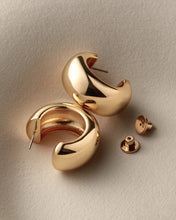 GIA HOOPS - Gold