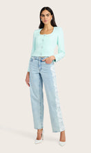 JETHRO LACE COMBO DENIM