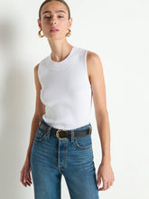 JOAN MOCK TANK - White
