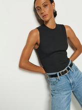 JOAN MOCK TANK - Black