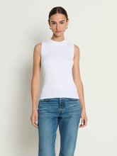 JOAN MOCK TANK - White