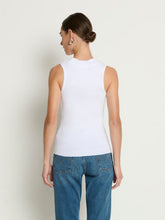 JOAN MOCK TANK - White