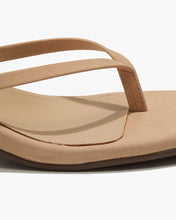 SQUARE TOE JULIA SANDAL - Sunkissed Suede