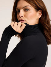 BALLET TURTLENECK BODYSUIT - Black