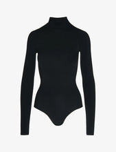 BALLET LONG TURTLENECK BODYSUIT - Black