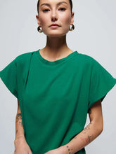 LAYNE T-SHIRT DRESS - Verdant Green