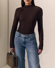 FREYA LONG SLEEVE- Chocolate Brown