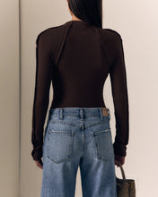 FREYA LONG SLEEVE- Chocolate Brown