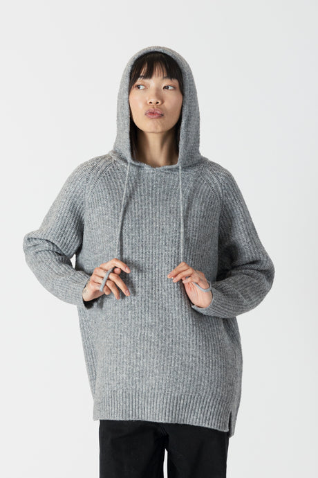 LETTIE HOODIE - Grey