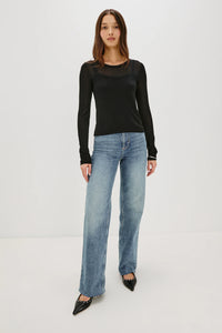 LOVISA TOP - Black