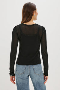 LOVISA TOP - Black