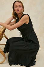 LUCIA DRESS - Black Eyelet