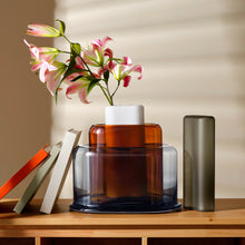 LAYERS VASE - Wide Opal White