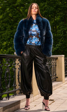 CASSANDRA PANT - Black Vegan Leather