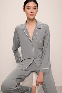 GISELE LONG PJ SET - Moonlight/Ivory