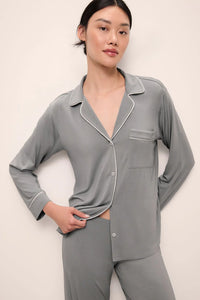 GISELE LONG PJ SET - Moonlight/Ivory