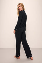 GISELE LONG PJ SET - Black/Sorbet