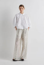 DRAWSTRING SHIRT - White