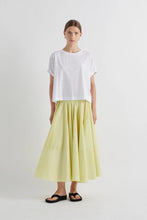 TIE DETAIL TEE - White