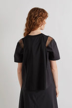 SLEEVE DETAIL TEE - Black