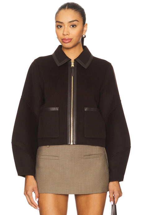 SOLANA JACKET - Coffee