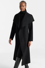 MAI-CN WRAP COAT - Black