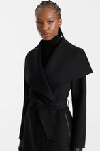 MAI-CN WRAP COAT - Black