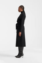 MAI-CN WRAP COAT - Black
