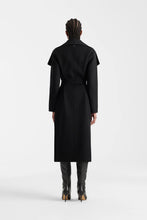 MAI-CN WRAP COAT - Black