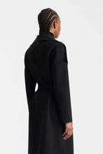 MAI-CN WRAP COAT - Black