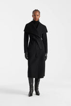 MAI-CN WRAP COAT - Black
