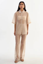 ALOMA SHEER PANT - Beige