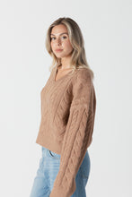 MYLA SWEATER - Camel