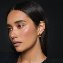 MICRO KNOT EARRINGS - Gold