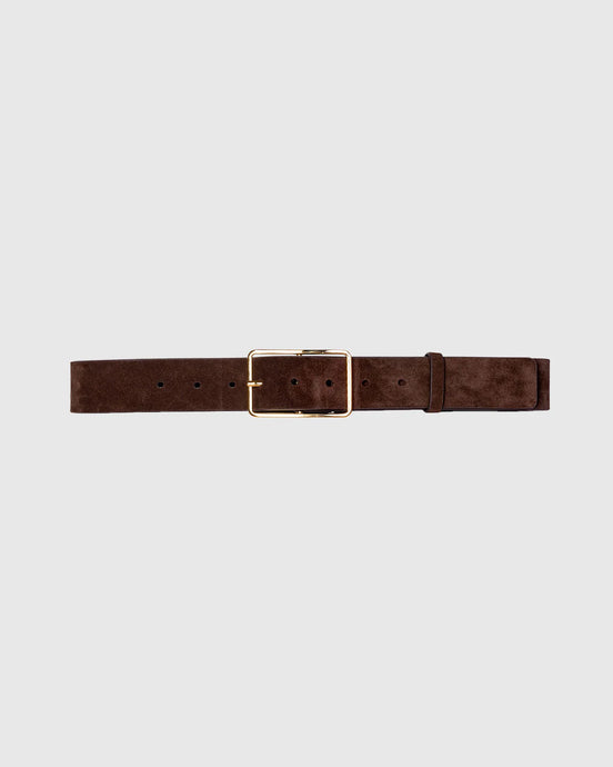 MIJA BELT - Brown/Gold
