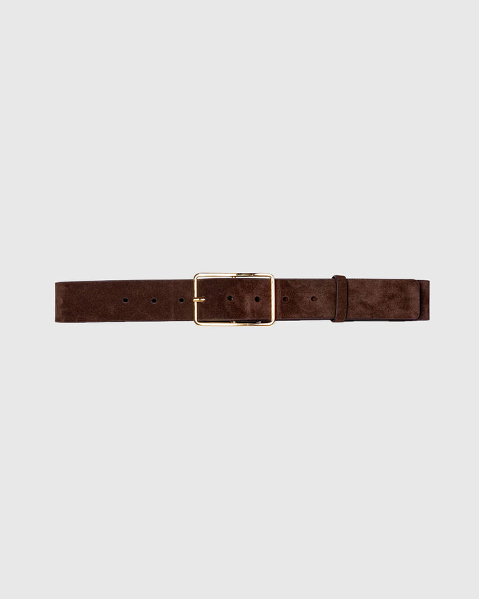 MIJA BELT - Brown/Gold