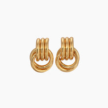 MINI KNOT EARRINGS - Gold