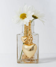 MINI PUFFY HEART NECKLACE - Gold