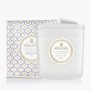 3 WICK LUXE CANDLE - Mountain Lavender & Chamomile