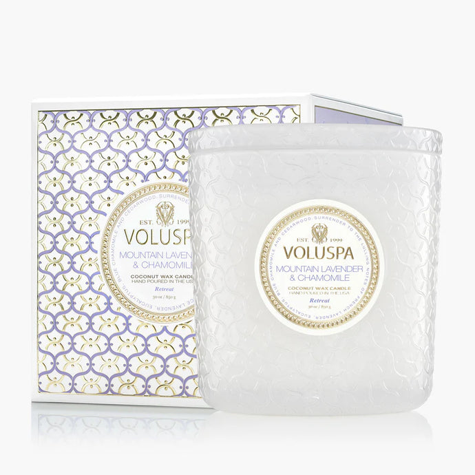 3 WICK LUXE CANDLE - Mountain Lavender & Chamomile