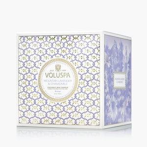 3 WICK LUXE CANDLE - Mountain Lavender & Chamomile
