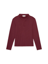 NAOMI KEYHOLE TEE - Port