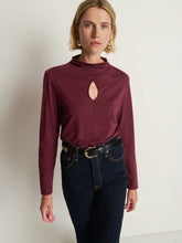 NAOMI KEYHOLE TEE - Port