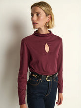 NAOMI KEYHOLE TEE - Port