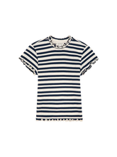 NATALIA TOP - Crinkle Stripe